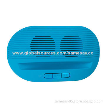 Mini Bluetooth Speaker Dock for iPhone, iPad and iPod, 1.5W x 2 Output Power